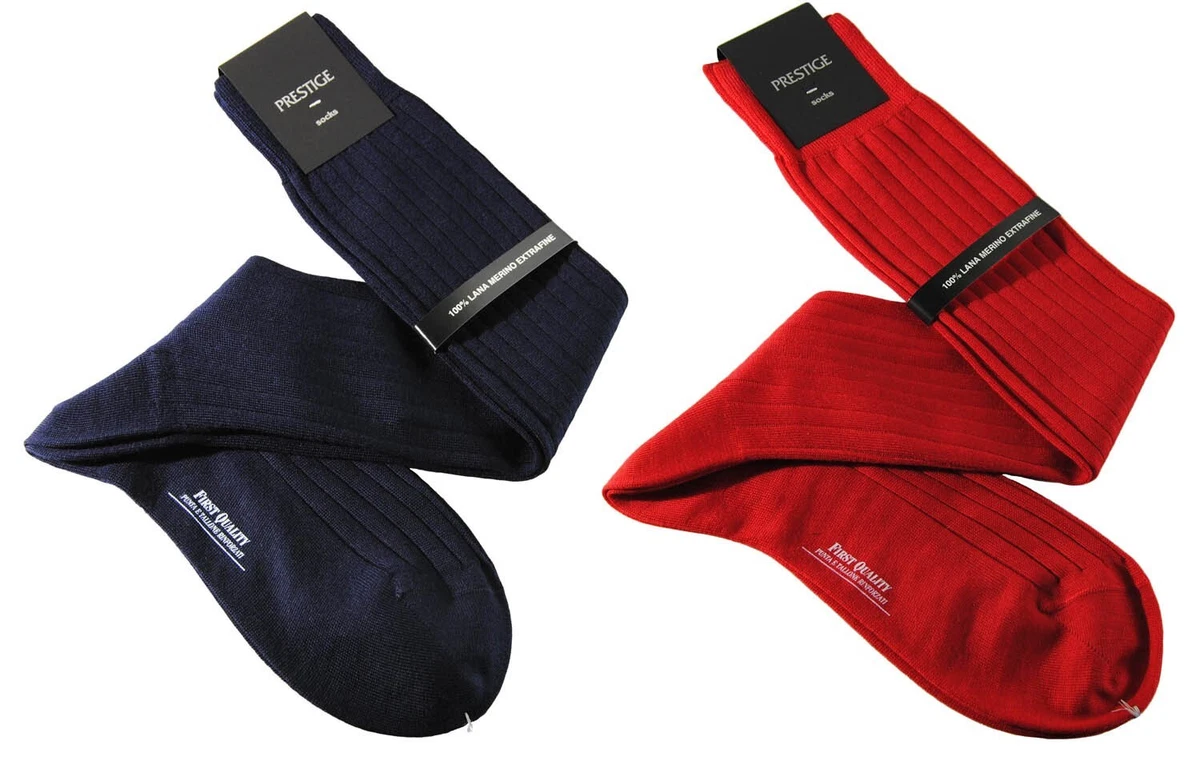 MoonyLI Calze Invernali Uomo In Lana – 5 Paia, Colori Vintage Misti, Morbide E Calde