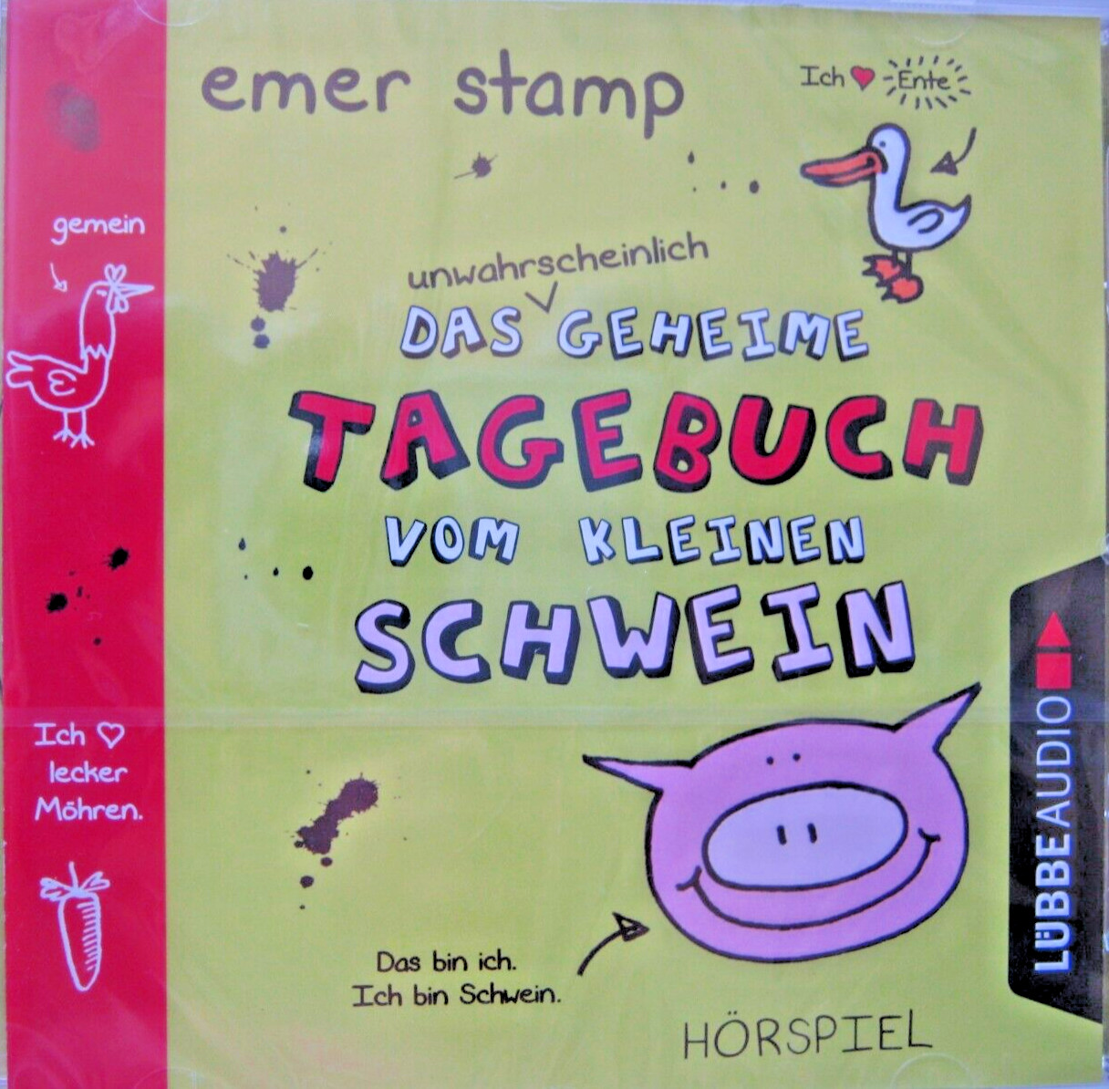 Das Unwahrscheinlich Geheime Tagebuch Vom Kleinen Schwein - Stamp,