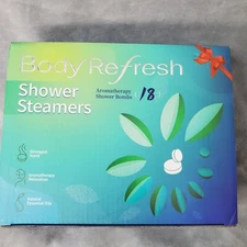 BodyRefresh Shower Steamers Aromatherapy 18 Pack Shower Bombs w/ Essential Oils