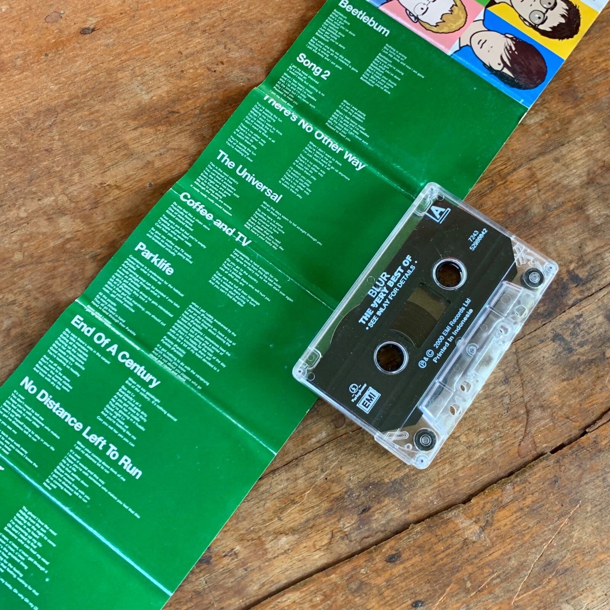 Blur ブラー カセットテープ Cassette Tape LP Blur ブラー カセットテープ ロック バンド UK ラジカセ CD