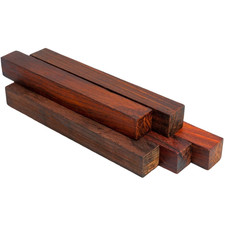 Lot of Cocobolo Pen Blank 5x 3/4x 3/4- Woodturning Craft- Free US Shipping