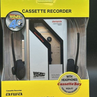 Aiwa Back to the Future 40th Anniversary Portable Cassette Player