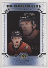 2019-20 Upper Deck UD Portraits Rookies Platinum Blue 8/25 Max Jones #P-85 07aw