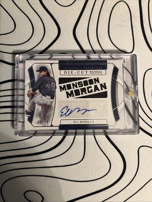 2022 National Treasures Patch Auto Eli Morgan /49 #DCMS-EM