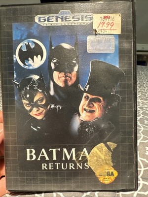 Batman Returns (Sega Genesis, 1992) CIB Complete With Manual