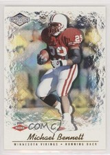 2001 Pacific Impressions Red Back 156/280 Michael Bennett #182 c7w