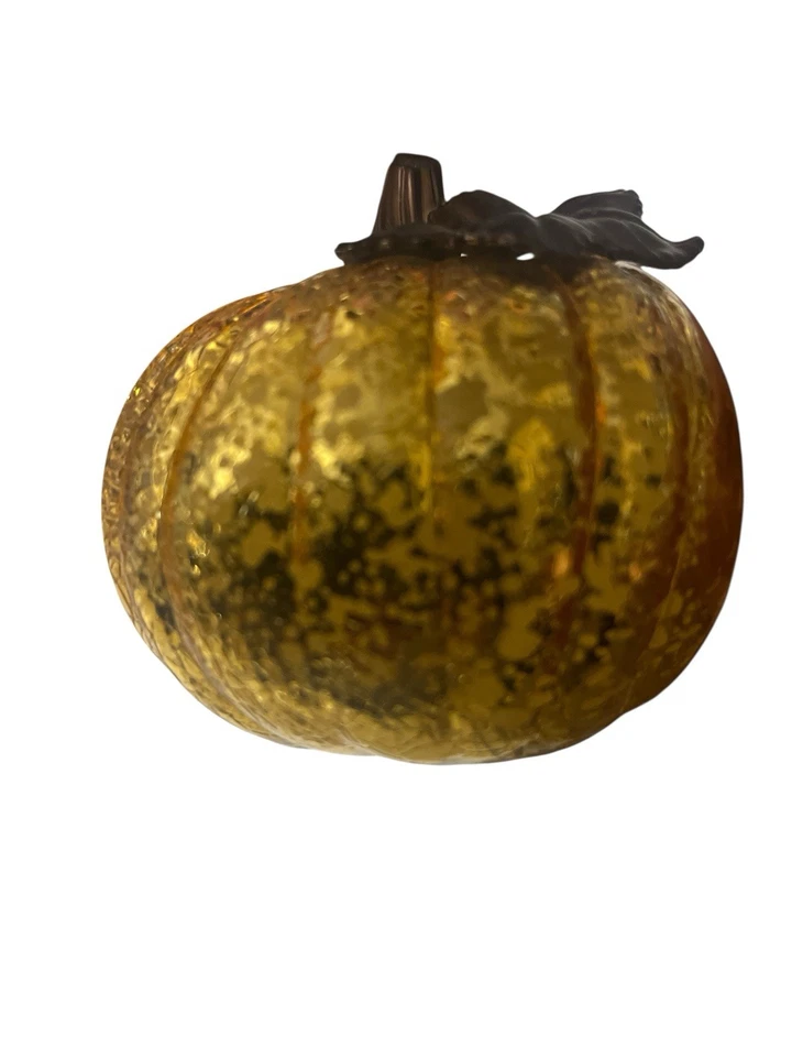 Yankee Candle Gold Crackle Pumpkin Fragancia Hogar Iluminar Scentplug Difusor Foto 2 de 4