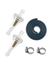  3/16 Inline Copper Fuel Filters for Dirt 2 filters + 1m fuel line + 2 clamps