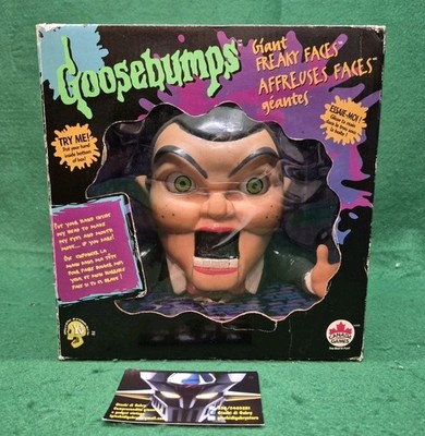 Rare Vintage Goosebumps Giant Freaky Faces Slappy Rubber Handpuppet 1996 