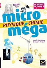 Physique chimie : le manuel de cycle 4, 5e, 4e, 3e : nouve... | Livre | état bon