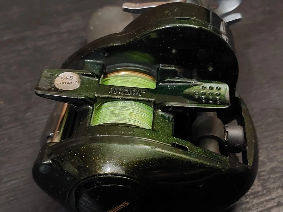 Carretel Shimano Curado 201 E7 Baitcast destro Japão estado fantástico! - Imagem 4 de 4