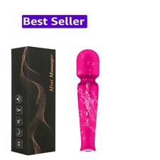 Portable Cordless Body and Back Massager, Multiple Speeds and Modes, Electric...