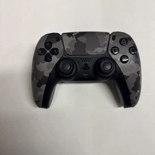 Sony PlayStation 5 PS5 Dualsense Wireless Controller Gray Camo Parts 