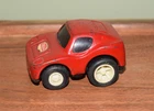 VINTAGE TONKA TRUCK MINI RED COUPE TOY CAR 1970's PRESSED STEEL