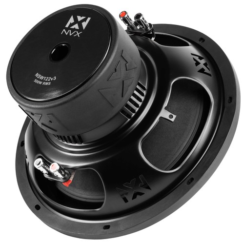 NVX NSW122v2 700W Peak (350W RMS) 12" N-Series v2 Dual 2-Ohm Subwoofer - Picture 8 of 10