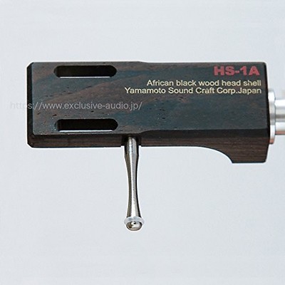 Ebony headshell + titanium finger hook combination HS-1A + TY-1 Lightweight high