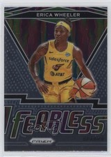 2021 Panini Prizm WNBA Fearless Erica Wheeler #9 jg3