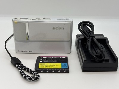 Sony Cyber Shot DSC-T10 7.2MP 3x Zoom Digital Camera White From