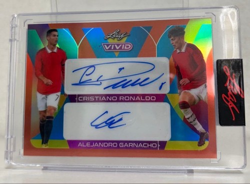 [Limited to 3 pieces worldwide] Cristiano Ronaldo Garnacho dual ...