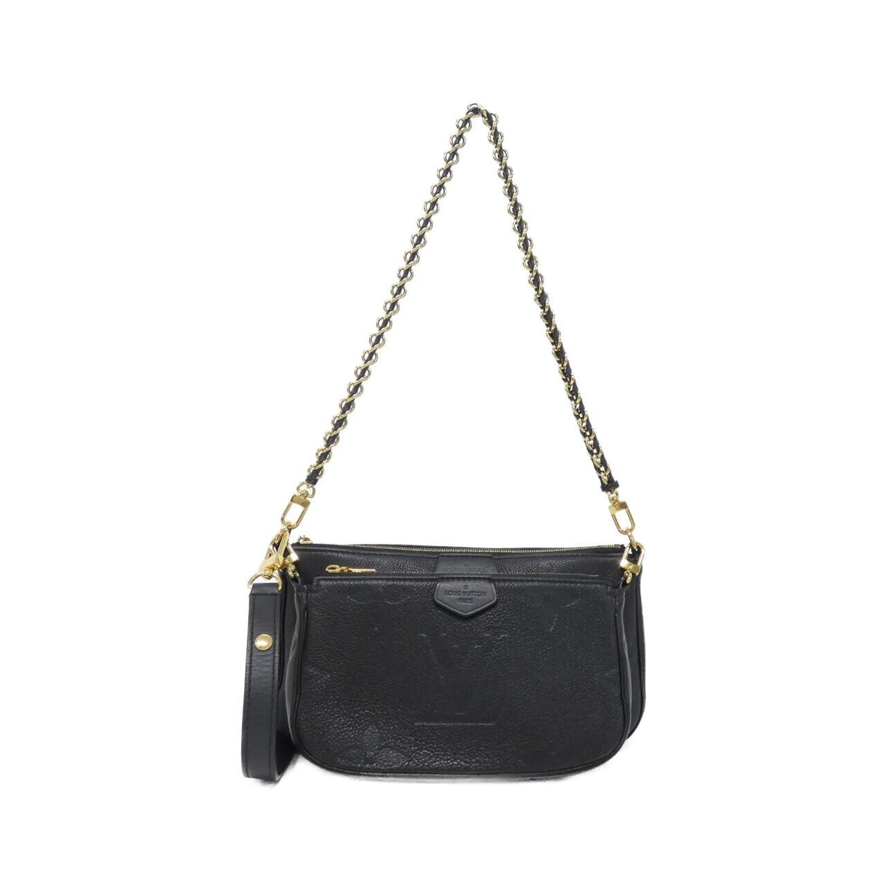 Authentic Louis Vuitton Monogram Empreinte Multi Pochette Shoulder Bag M8039...