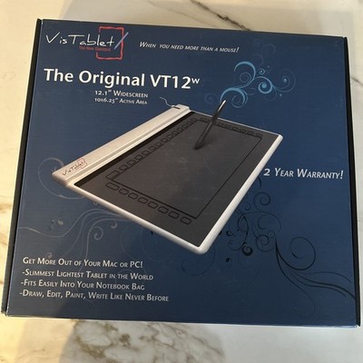 VisTablet VT12w Graphic Art Pen Drawing Writing Computer Tablet 12.1'' Widescreen