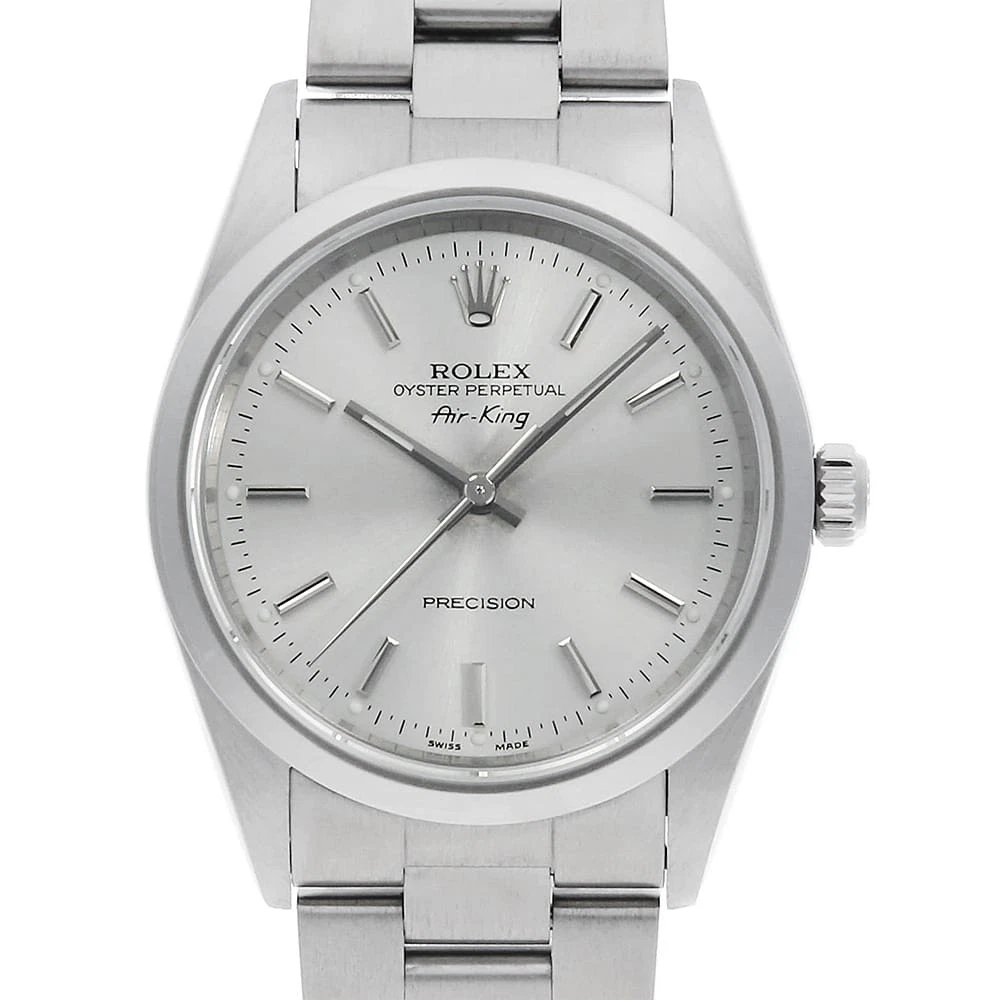 Rolex — ROLEX Air king 14000M Silver Y Number second hand mens