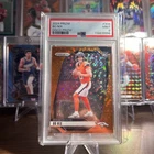 Bo Nix RC  2024 Panini PRIZM ORANGE DISCO Rookie SP #309 - Color Match PSA 9