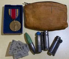 Vintage Lot WWII DUNHILL Trench Lipstick Lighters Military Service Medal USA