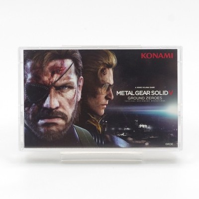 METAL GEAR SOLID V Ground Zeroes Cassette Style Smartphone Ständer Konami
