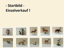 verschiedene Porzellanfiguren - Tierfiguren