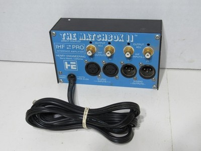 Henry Engineering The Matchbox II Direct Coupled IHF-Pro Interface Amplifier