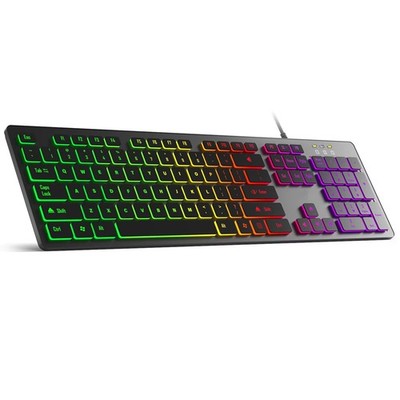 Computer Gaming Keyboard Light Backlit