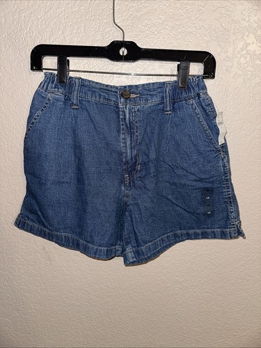 GAP Girls Shorts Size 14 NWT Stretch Waist Medium Wash