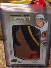 2024-2025 Premier Hockey Connor Bedard Mega Patch Card #15/24.