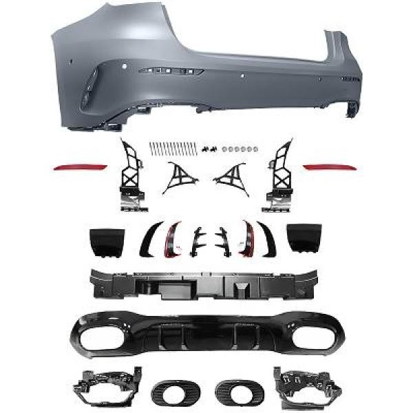 Diederichs 1683556 StoßStange Hinten FüR Mercedes A-KLASSE (W177)-image
