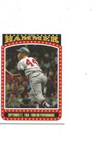 2022 HERITAGETHE HAMMER HALL OF FAME HANK AARON