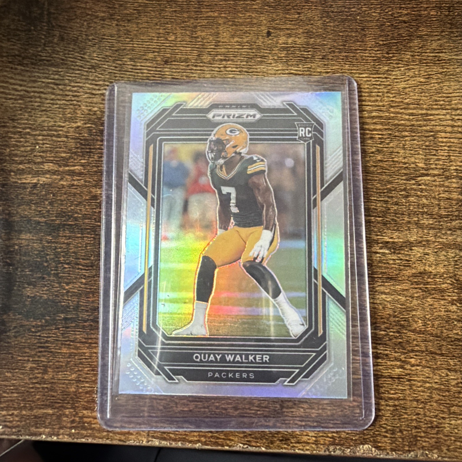2022 Panini Prizm Quay Walker RC Silver Prizm Rookie Packers #373