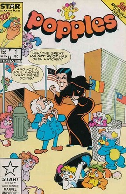 Popples #1 FN; Marvel | Star - w/Bag+Board