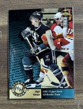 1995 Upper Deck Hardware Heroes Paul Kariya All-Rookie Team Hockey Card #370