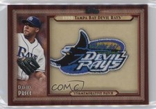 2011 Topps Update Blaster Box Throwback Manufactured Patch David Price #TLMP-DP