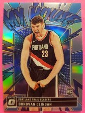 2024-25 DONRUSS OPTIC BASKETBALL #1 DONOVAN CLINGAN - MY HOUSE SILVER PRIZM (RC)