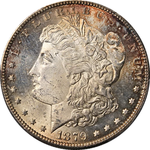 1879-S Rev 78 Morgan Silver Dollar PCGS MS64 Superb Eye Appeal Strong Strike