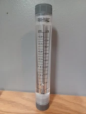 Neo-Pure Inline Flowmeter 1-10GPM 3/4" FNPT