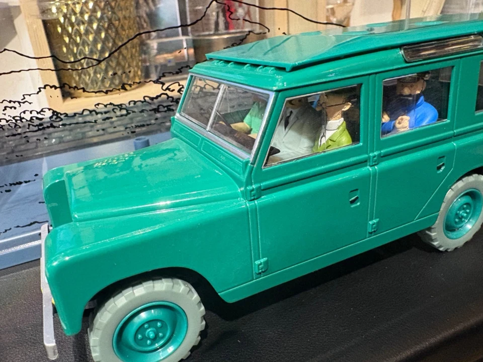 TINTIN -VOITURE  1/24 - LE TOUT TERRAIN POUR TRENXCOATL AVEC LIVRET N°57 - Photo 2/4