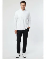 Adidas A401 Men's Ultimate365 Lightweight Quarter-Zip Active Pullover