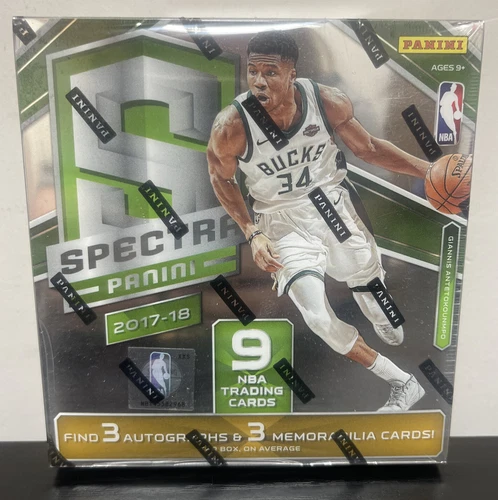 2017-18 Panini Spectra Basketball Factory Sealed Hobby Box