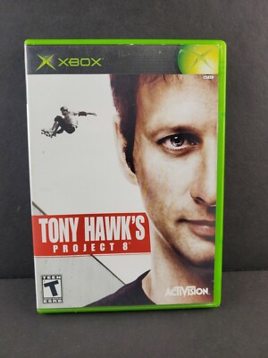 Tony Hawk's Project 8 (Microsoft Xbox, 2006) Complete Skateboard Game TESTED