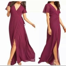 Show Me Your Mumu Noelle Flutter Wrap Dress New Without Tags