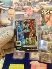 2022 OPTIC WHITE SPARKLE PRIZM DARON PAYNE No. 195 Washington Commanders SSP