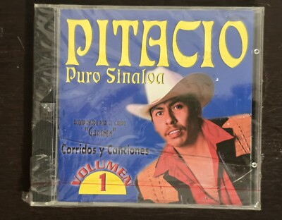 Pitacio Puro Sinaloa Corridos y Canciones Volumen 1 CD Garanon MEXICANA 
